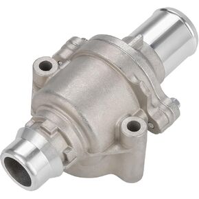 Aluminium Engine Coolant Thermostat Housing Compatible with 2013-2016 Escape 2014-2016 Transit Connect 2014-2019 Fiesta 2014 Fusion, Replacement for BM5Z8592C BM5Z-8592-C in Kuwait