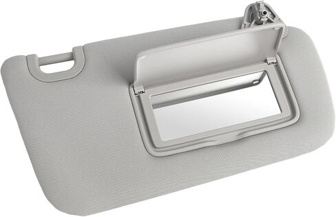 Pair of Left and Right Sun Visor with Holders for Nissan Sentra 2013 2014 2015 2016 2017 2018 2019, Windshield Sunshade Replacement Without Light Sunroof in Kuwait