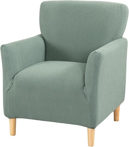 HAOYONG Banquet Armchair Slipcover Stretch Chair Covers 1-Piece Armchair Sofa Covers Soft Arm Chair Cover Removable Washable Single Couch Covers Furniture Protector for Living Room in Saudi Arabia