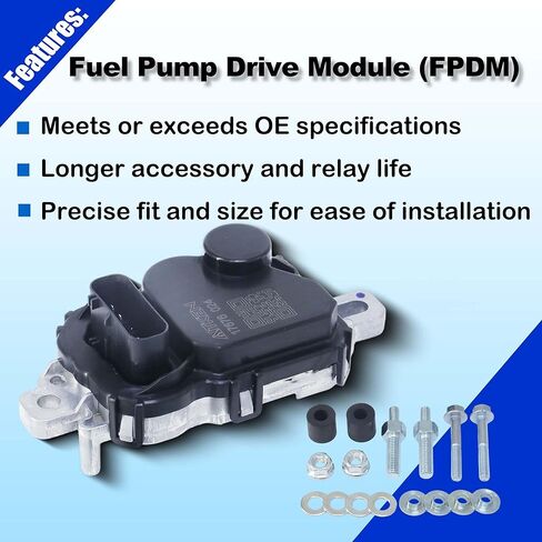 AITKEN Fuel Pump Driver/Control Module (FPDM) with Mounting Bolts for 2004-2008 Ford F-150 Lobo E-Series, Mustang Expedition Escape F-250/350/450/550 Super Duty Replaces 5L8A9D370AA 590-001. in Kuwait