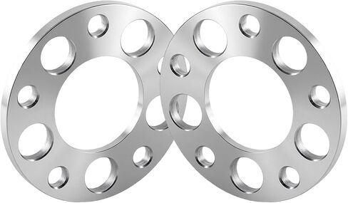 فواصل عجلات GAsupply 2 قطعة 5 × 120 مم، 20 مم محور فاصل مزورة مركزية 72.56 مم مسافة خيط M12x1.5 مع مسامير العروة، لـ E36 E46 E90 E92 E60 318i 323i 325i 328i 330i 335i 525i 545i Z3 Z4 Z8 M3 in Kuwait