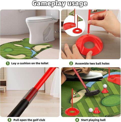 هدايا مضحكة لصيد الأسماك في المرحاض للرجال - هدايا الفيل الأبيض قعادة الصياد لقتل الوقت، هدايا صيد الحمام المبتكرة للرجال والأب والزوج البالغين، هدايا مزحة للأب in Kuwait