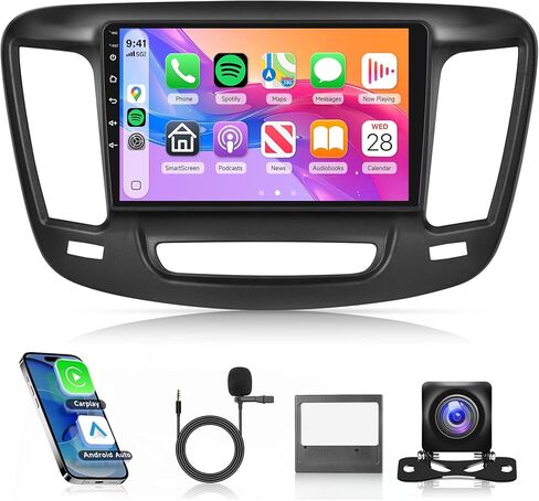8 Core 4G+64G Android 13 Car Stereo Radio for Chrysler 200 200C 200S 2015-2019, Wireless Carplay Android Auto, Rimoody 9 Inch Touchscreen GPS 4G-WiFi DSP-36 Mirror Link 59-UI Themes BT FM Camera in Saudi Arabia