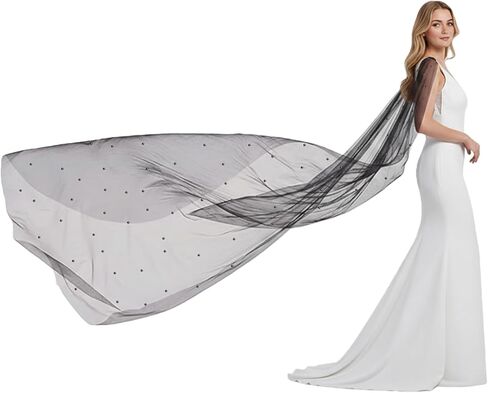 كؤوس زفاف لؤلؤة نساء ناعم تول تول وشاح شال في المساء لفائف الزفاف in Kuwait