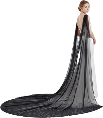Pearl Wedding Capes Womens Soft Tulle Bridal Scarf Evening Shawl Wedding Wraps in Kuwait
