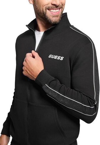 GUESS Men's Eco Mickey Full Zip Sweatshirt in Saudi Arabia