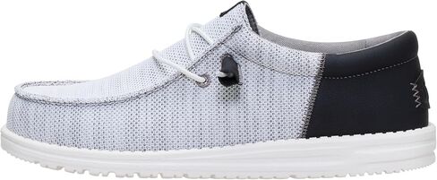 HEYDUDE Men's Wally Canvas Chili Size 10, Men’s Shoes, Slip-on Loafers, Comfortable & Light-Weight in Saudi Arabia