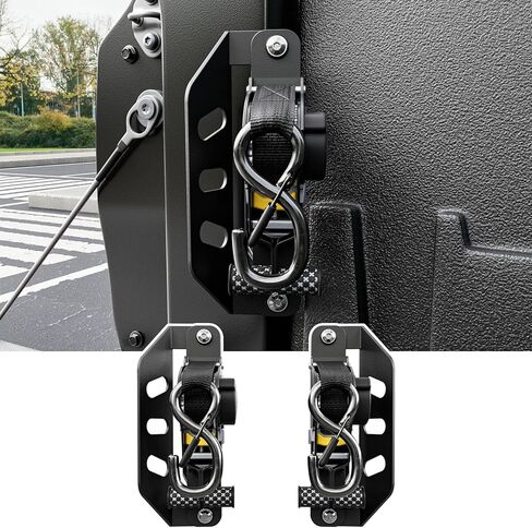 2pcs التعادل القابلة للسحب أسفل الأشرطة المتوافقة مع 2020-2025 Jeep Gladiator Retractable Rectraps Artraps for 2020 2021 2022 2023 2024 2025 Jeep Gladiator Accessories in Kuwait