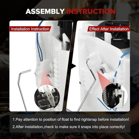 E9213M Electric Fuel Pump Module Assembly Compatible with Nissan Sentra 2013-2019 1.8L L4 Replace# 170403SG0C FG1549 SP4097M in Kuwait