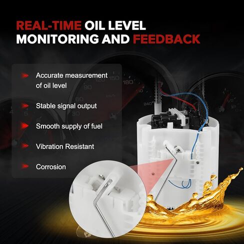 E9213M Electric Fuel Pump Module Assembly Compatible with Nissan Sentra 2013-2019 1.8L L4 Replace# 170403SG0C FG1549 SP4097M in Kuwait