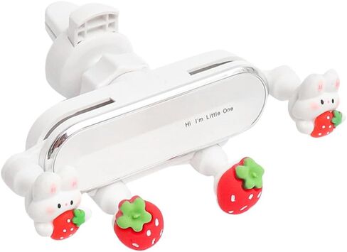 EXCEART Cellphone Car Holder Zodiac Rabbit Car Phone Holder Cute Bunny Phone Mount Air Vent Phone Holder Phone Bracket Mobile Phone Support Car Accessories for Auto Trunk Home Type A Cute Desk in Kuwait