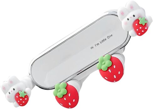EXCEART Cellphone Car Holder Zodiac Rabbit Car Phone Holder Cute Bunny Phone Mount Air Vent Phone Holder Phone Bracket Mobile Phone Support Car Accessories for Auto Trunk Home Type A Cute Desk in Kuwait