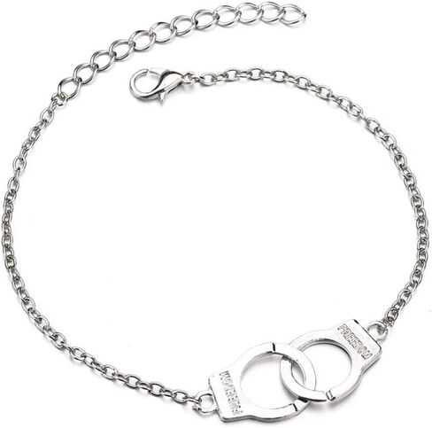 Handcuffs Ankle Bracelet Fashion Gold Anklet Chain Charm Foot Jewelry Summer Beach for Women in Kuwait