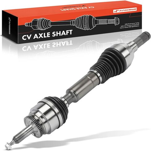 A-Premium Extended Travel CV Axle Shaft Assembly Compatible with Ford & Lincoln Models - F150 2009-2014, Expedition & Navigator 2007-2015 - Front Left Driver Side, for Lifted or Stock Suspensions in Kuwait