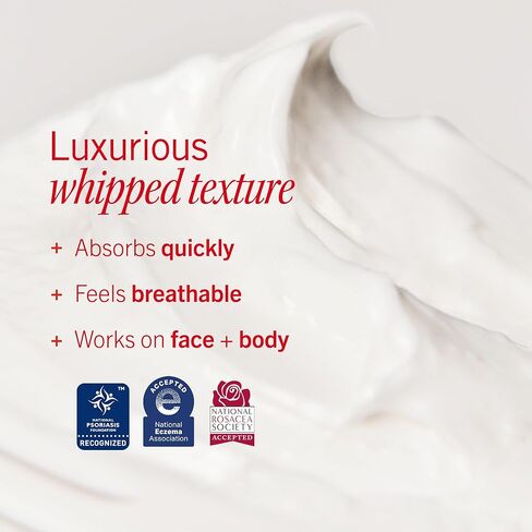 First Aid Beauty - Ultra Repair Cream, Intense Hydration Whipped Colloidal Oatmeal, Clinically Proven to Strengthen Skin Barrier in 7 Days + Helps Relieve Eczema, Luxury Moisturizer (6oz, 2ct) in Kuwait