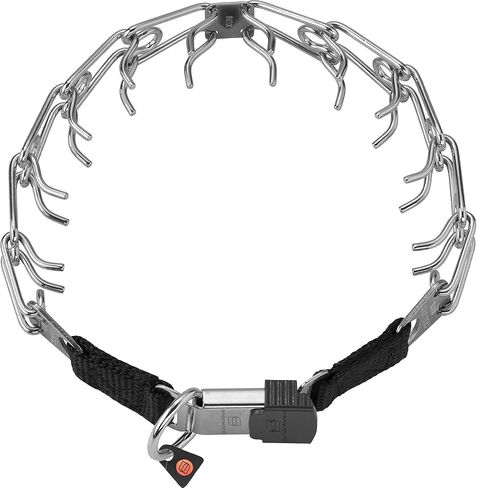 Herm Sprenger Stainless Steel Prong Dog Training Collar with Quick Release Buckle Made in Germany 2.25 mm x 16in (Neck Size of Up to 13 in) in Kuwait