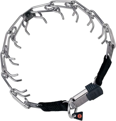 Herm Sprenger Stainless Steel Prong Dog Training Collar with Quick Release Buckle Made in Germany 2.25 mm x 16in (Neck Size of Up to 13 in) in Kuwait