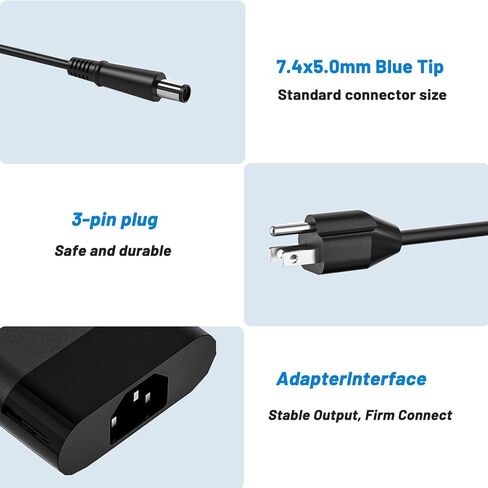 شاحن طرف جديد 230 وات 7.4 مم مناسب لقاعدة HP Thunderbolt Dock 230W G2 2UK38AA HP Zbook 15 G1 G2 17 G2 HP Omen X 2S 17-cb 15-dg 925141-850 L58062-001 EliteBook 8770w محول سلك إمداد الطاقة للكمبيوتر المحمول in Kuwait