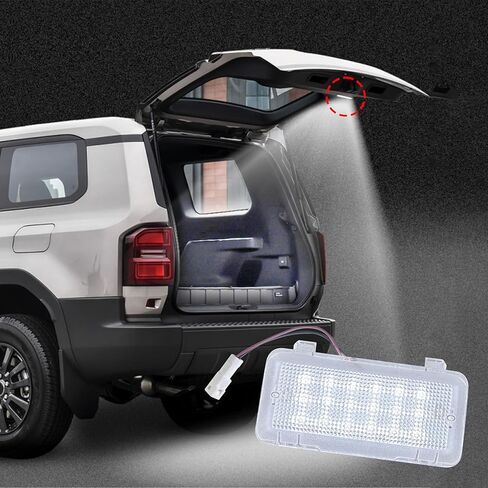 طيران عالي ل Toyota Land Cruiser Prado LC250 J250 2024 2025 خلفية خلفية خلفية إضاءة LED LED أضواء باب البديل مجموعة 1PC in Kuwait