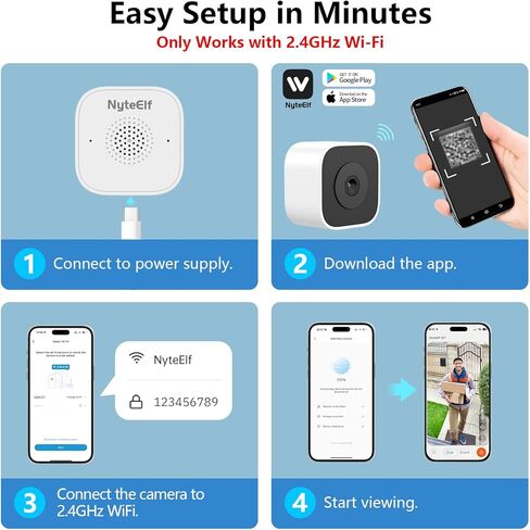 عبوتان من بطارية بديلة بقدرة 6040 مللي أمبير في الساعة مع محطة شاحن لكاميرا جرس الباب الدائري 2/3/4، وكاميرا كشاف وكاميرا لاصقة، وبطاريات ليثيوم أيون ليثيوم مطورة قابلة لإعادة الشحن، وكاميرا داخلية 3.65 فولت in Kuwait