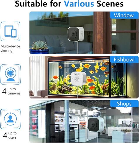 عبوتان من بطارية بديلة بقدرة 6040 مللي أمبير في الساعة مع محطة شاحن لكاميرا جرس الباب الدائري 2/3/4، وكاميرا كشاف وكاميرا لاصقة، وبطاريات ليثيوم أيون ليثيوم مطورة قابلة لإعادة الشحن، وكاميرا داخلية 3.65 فولت in Kuwait