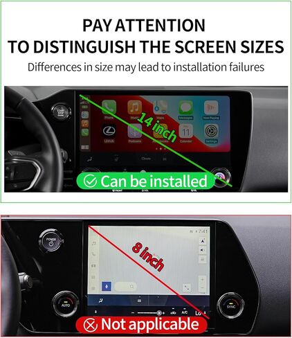 MaserWeller Car Phone Holder for 2022-2025 Lexus NX NX350 / NX350h / NX450h+ / NX450h+F Sport Accessories 14-Inch Screen Fixed Clip,360° Rotation Phone Mount Compatible with MagSafe, Cell Phone Holder in Saudi Arabia