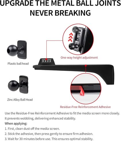 MaserWeller Car Phone Holder for 2022-2025 Lexus NX NX350 / NX350h / NX450h+ / NX450h+F Sport Accessories 14-Inch Screen Fixed Clip,360° Rotation Phone Mount Compatible with MagSafe, Cell Phone Holder in Saudi Arabia