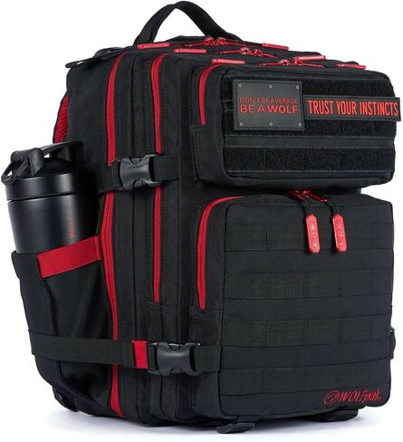 WOLFpak 25L Backpack Alpha Black with White Accents in Saudi Arabia