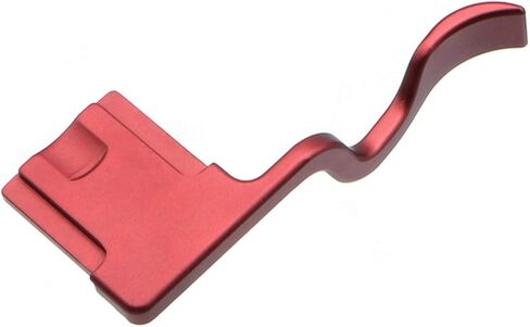 HITHUT Metal Thumbs Up Grip Hot Shoe Cover for Fujifilm X-T10 X-T20 X-T30 XT10 XT20 XT30 Camera Dark Red with Better Balance and Grip Convenience in Kuwait