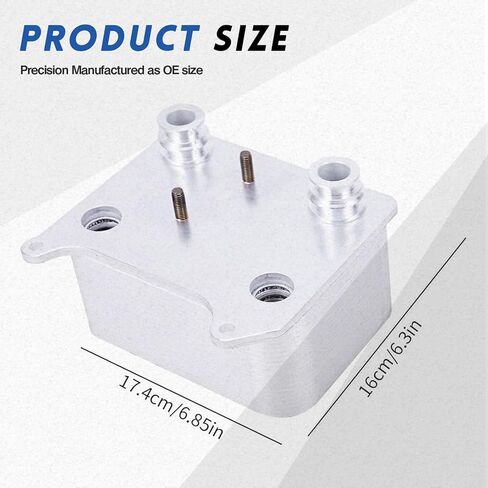 904-228 Engine Oil Cooler Kit Adapter For Ford E-350 club wagon E-450 Excursion F-250 F-350 F-450 F550 super duty 2003 2004 2005 2006 2007 2008 2009 2010 Accessories Including Gasket 3C3Z-6A642-CA in Kuwait