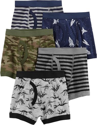 Carter's Boy's 5-Pack Cotton Boxer Briefs in Saudi Arabia