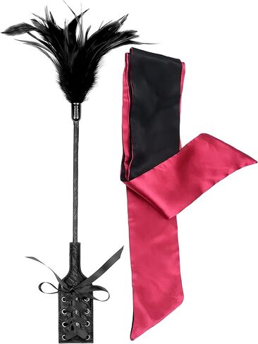 Feather Crop, Soft Satin Eye Mask 59" for Women in Saudi Arabia