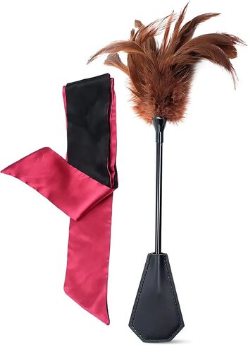 Feather Crop, Soft Satin Eye Mask 59" for Women in Saudi Arabia