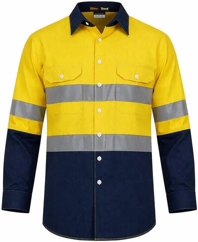 Just In Trend High Visibility Hi Vis Reflective Safety Work Shirts in Saudi Arabia