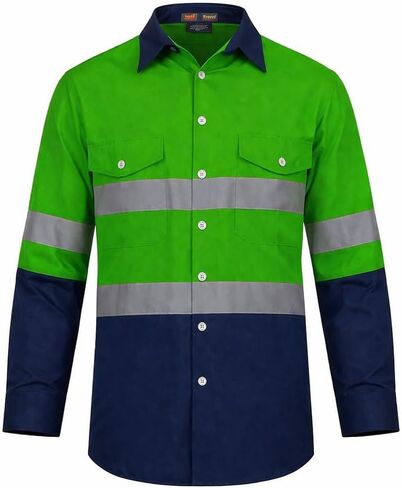 Just In Trend High Visibility Hi Vis Reflective Safety Work Shirts in Saudi Arabia