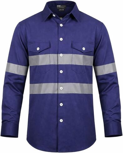 Just In Trend High Visibility Hi Vis Reflective Safety Work Shirts in Saudi Arabia