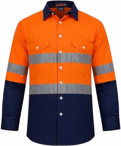 Just In Trend High Visibility Hi Vis Reflective Safety Work Shirts in Saudi Arabia