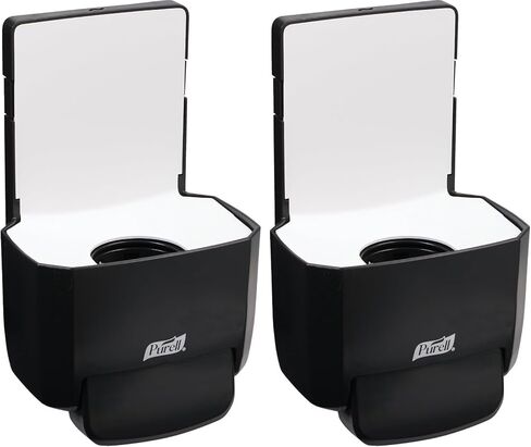 PURELL ES4 Manual Wall-Mounted Hand Soap Dispenser, Graphite, Compatible with 1200 mL PURELL Brand HEALTHY SOAP Refills (Pack of 1) - 5034-01 - Manufactured by GOJO, Inc. in Kuwait