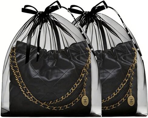 Mesh Drawstring Storage Bags – Lightweight Breathable Organizer for Handbag Travel Beach Gym Shoes Clothes (4 Pack（9.84′′ ×11.81′′+13.78 ′′ ×15.75 ′′+17.72 ′′ ×19.69 ′′+21.65 ′′ ×23.62 ′′)) in Kuwait