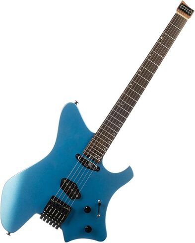 EART GW2T-SE Headless Electric Guitar, Solid Electric Guitar Roasted Mahogany Body with Roasted Canada Hard Maple Standard Artones-TSE Pickup,Satin Finish in Kuwait