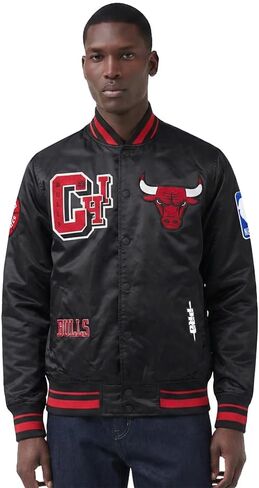 Mens NBA Best Of Satin Jacket in Saudi Arabia