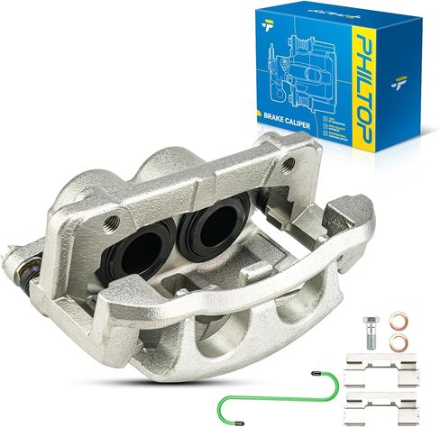 PHILTOP Brake Caliper Front Left Compatible with 2012-2020 Ford F-150 4x4, 18-5405 in Kuwait