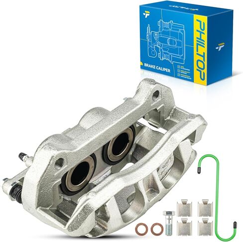 PHILTOP Brake Caliper Front Left Compatible with 2012-2020 Ford F-150 4x4, 18-5405 in Kuwait