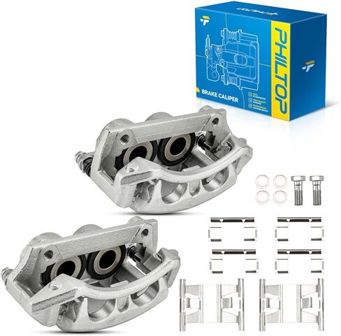 PHILTOP Brake Caliper Front Left Compatible with 2012-2020 Ford F-150 4x4, 18-5405 in Kuwait