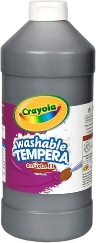 Crayola Washable Tempera Paint For Kids, Red Paint, Classroom Supplies, Non Toxic, 32 Oz Squeeze Bottle in Saudi Arabia