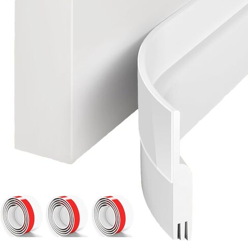 تحت الباب مسودة حظر الباب السفلي الختم سدادة الهواء السدادة تحت الباب الطقس بتجريد صوتية باب الختم 5 حزم 2 في × 39 باللون الأبيض in Kuwait