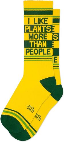 Novelty Crazy Gym Crew Socks for Men, Women and Teens, (Made in the USA) fit a women’s size 6 to men’s size 15 in Kuwait
