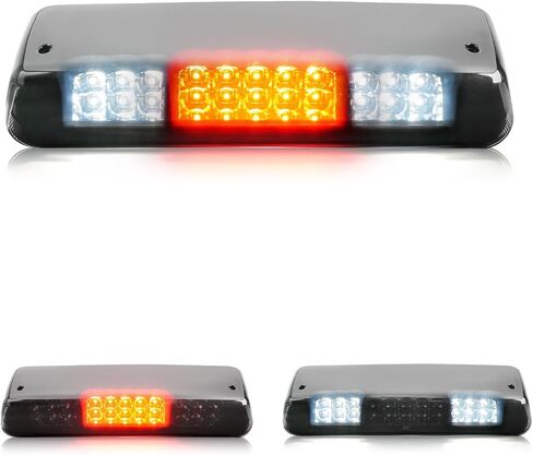 SUPAREE LED Third Brake Light Fit for 2007-2013 Sierra/Silverado 1500 2500 3500, 2014 Sierra/Silverado 2500 3500 Classic Model 3rd Brake Light Assembly Roof White Cargo Light Red High Mount Lamp in Saudi Arabia