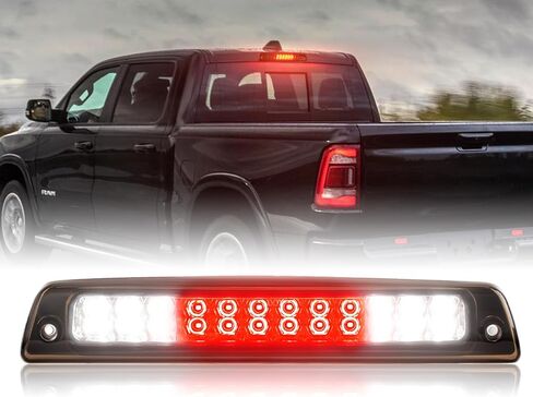SUPAREE LED Third Brake Light Fit for 2007-2013 Sierra/Silverado 1500 2500 3500, 2014 Sierra/Silverado 2500 3500 Classic Model 3rd Brake Light Assembly Roof White Cargo Light Red High Mount Lamp in Saudi Arabia