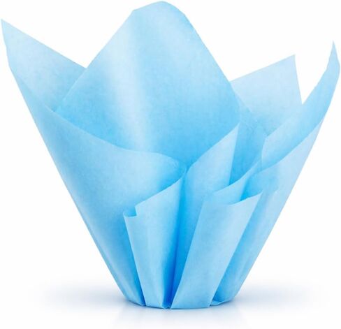 PMLAND Premium Quality Gift Wrapping Paper - Aqua Blue - 15 Inches X 20 Inches 100 Sheets in Kuwait